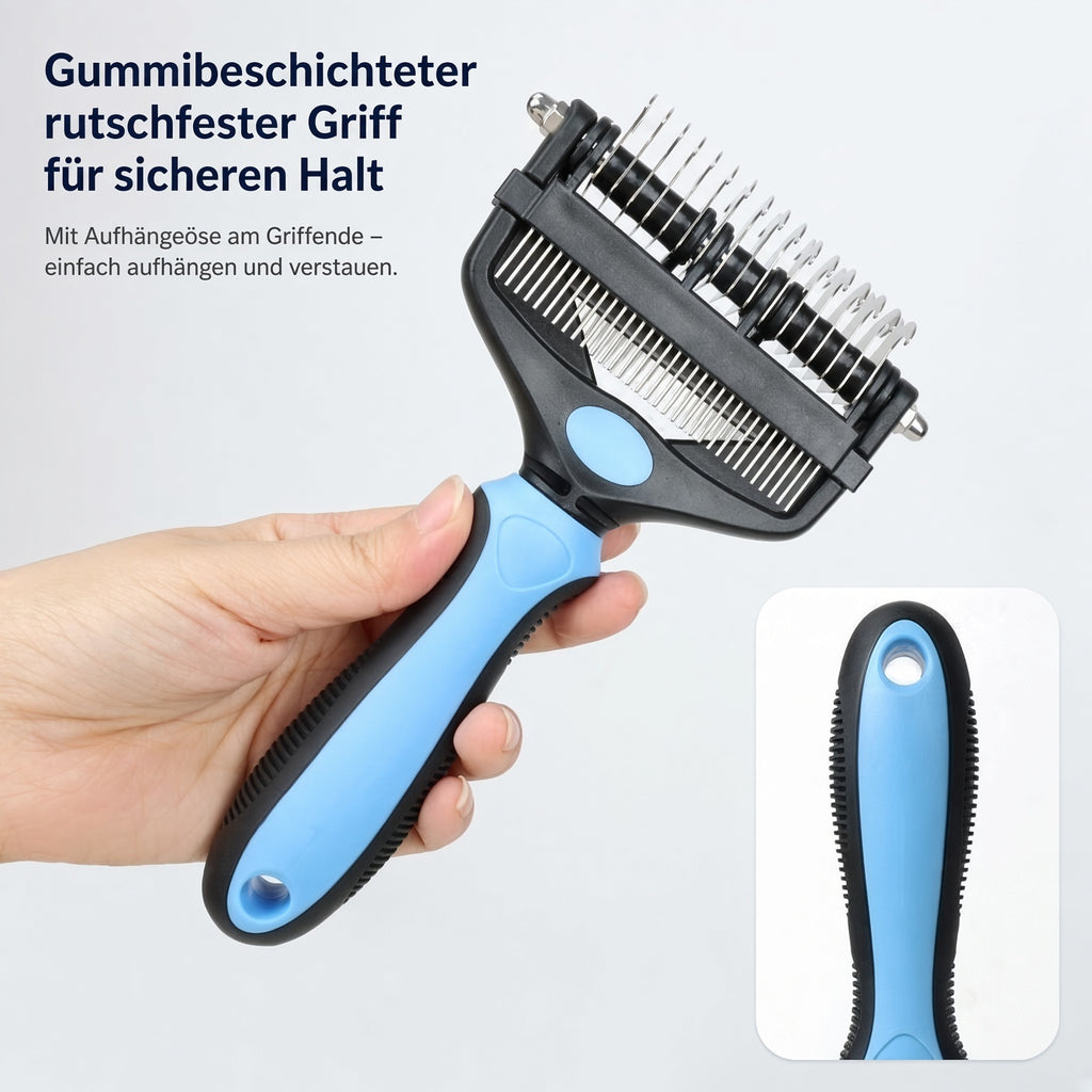 Multifunktionaler Pflegekamm für Katzen & Hunde